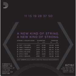 D'Addario NYXL1150BT, 011-050 Balanced Tension